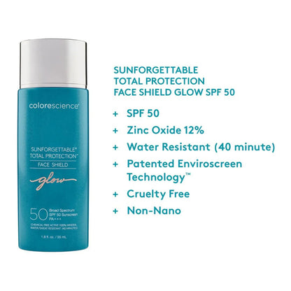 Colorescience Sunforgettable® Total Protection™ Face Shield GLOW SPF 50